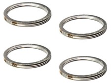 Auspuff Krümmer Dichtung Set 4 Stück für Honda PC 800 VT VTR XL 1000 Kawasaki 