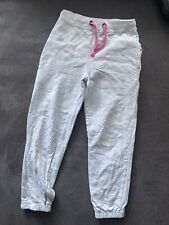 Zebralino Kinder Jogginghose Gr: 116 Grau - Rosa Hose Mädchen Kindergarten