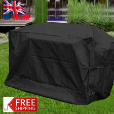 Extra große Grillabdeckung strapazierfähig wasserdicht Regen Schnee Roller Grill Schutz UK