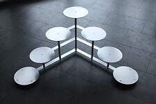 Aluminium Tortenständer Hochzeit 4 Etagen Etagere Alu Ø 24 cm *PROFIQUALITÄT*