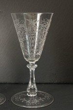 2x Renaissance Historismus Weinglas Lobmeyr Wien um 1880 Kaiser Maximilian TS54