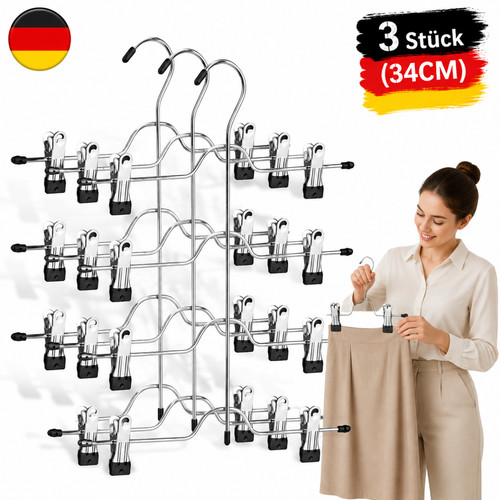 Hosenbügel platzsparend - , 3