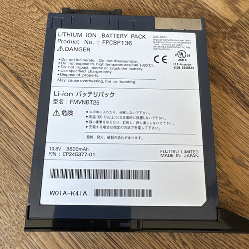Original fujitsu ion akku - li-ion,