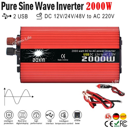 12v 24v 48v auf 220v - 12v,