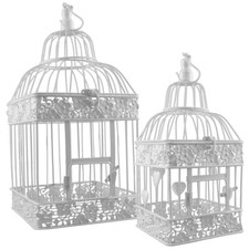 Deko Metall Vogelkäfig