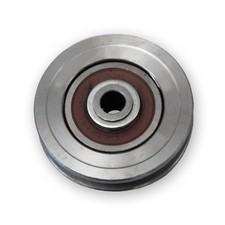 Flachnut d=75 Torrolle Hoftor Rollen Schiebetor Rolltor Laufrolle Tor 