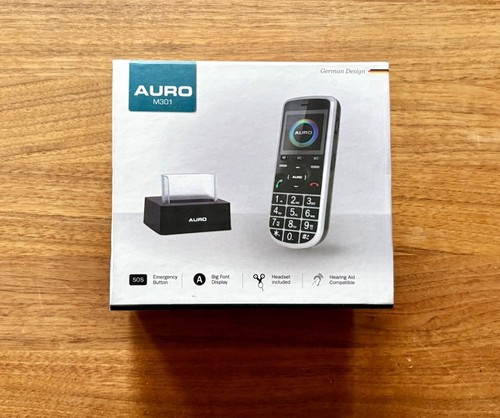 Auro m301 seniorentelefon - auro,