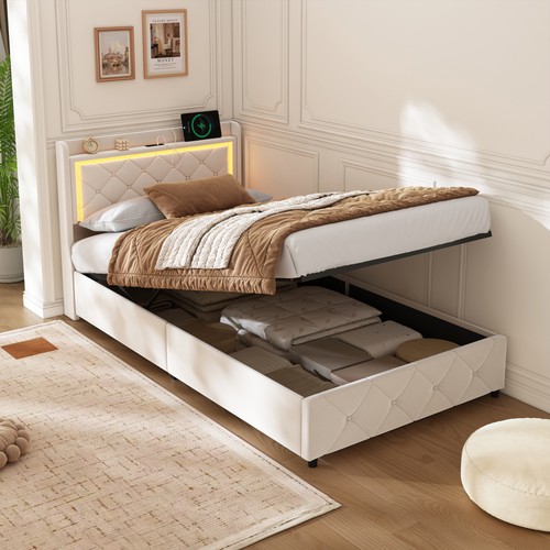 Polsterbett boxspringbett - polsterbett,