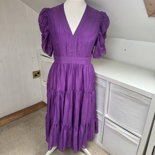 Kleid größe 14 lila - kleid,