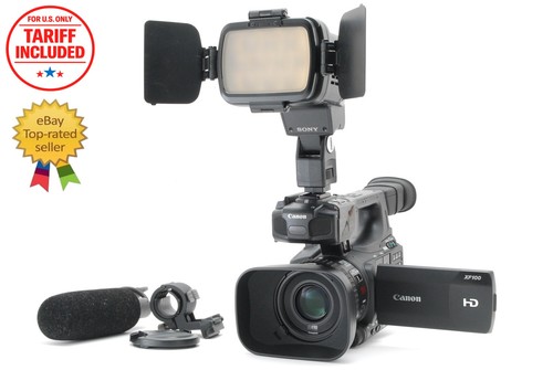 Top neuwertig canon xf100 hd - neuwertig],