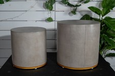 Linea Bestelltisch Beton/ Metall 48x48cm Hartman Gartenmöbel