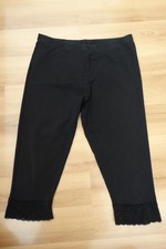 Caprileggings Schwarz Größe