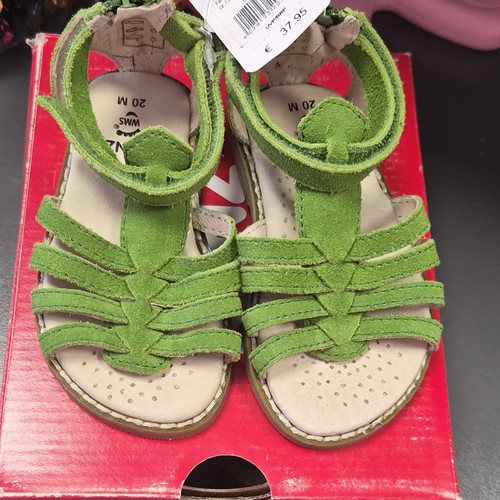 Kanz leder sandalen grün eu - kanz,