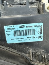 Scheinwerfer Hauptscheinwerfer rechts Org Valeo AUDI A4 B5 Facelift 8D0941030AK