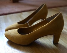 Tamaris Pumps 38 senfgelb Neu