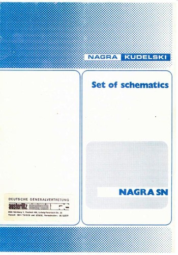 Nagra sns snn set - nagra, of