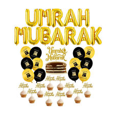 Umrah Mubarak Dekorationsset Umre Umra Mubarek Hajj Islam Deko