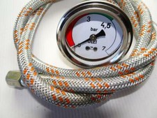 Öldruckanzeige Öldruckmanometer Traktor Oldtimer mit Öldruckleitung M12x1,5