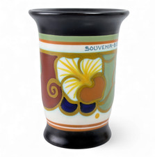 20er Jahre Zenith Gouda Dutch Art Pottery Deco Vase Fleur SOUVENIR-BEETSTERZWAAG