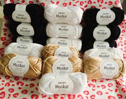 Drops muskat black white - muskat, *black,