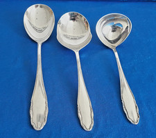 WMF 2200 Besteck 3 Vorleger 90er Art. 1731/11.25