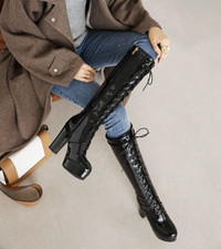 HOT Damenschuhe Stiefel High