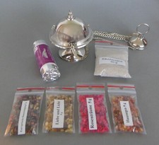 Räucherset Energetische Hausreinigung Weihrauch 4x5g Tüte Weihrauchschwenker AR2