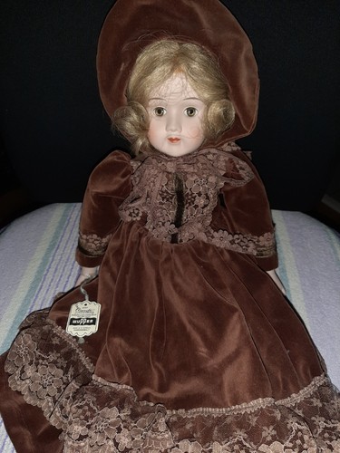 Vintage gilde porzellanpuppe - vintage,