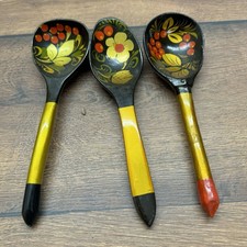 Khokhloma Holzlöffel Set