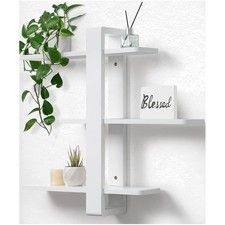 Wandregal Holz, Schweberegal