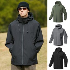 Herren Windbreaker Regenjacke
