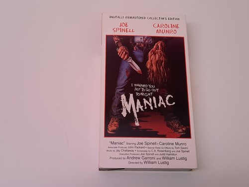 Maniac 1980 uncut vhs - 1980, usa