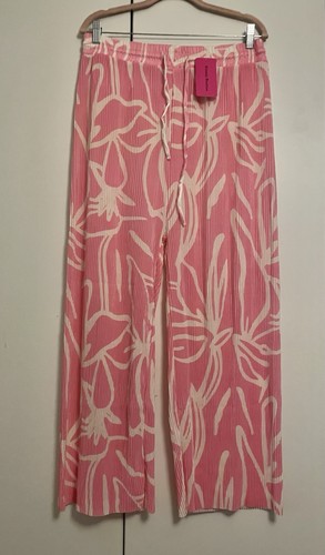 Sommerhose plissee rosa - plissee,