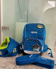 Schulranzen - Set 4tlg Ergobag Wide LiBäro 2.0 mit Turnbeutel & Federmäppchen 