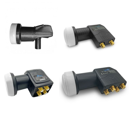 Uhd lnb single - single, quattro