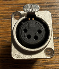 Neutrik NC4FP-1 XLR 4pol