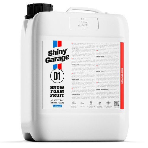Shiny garage snow foam - garage,