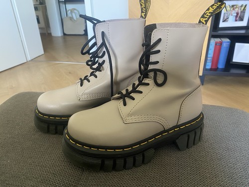 Martens jadon beige - jadon, plateau