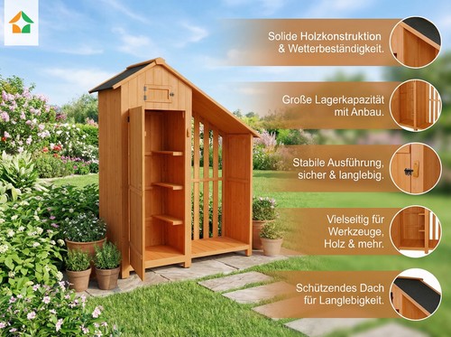Werkzeugschrank aus holz mit - aus,
