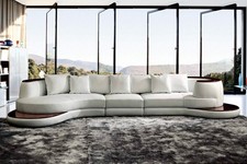 Leder sofa ecksofa - sofa,