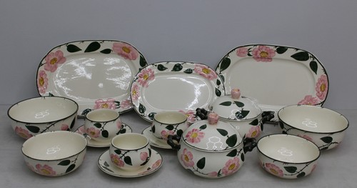 12x villeroy boch - boch, wildrose