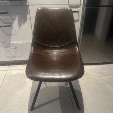 Esszimmerstühle 4er- Set, Leder