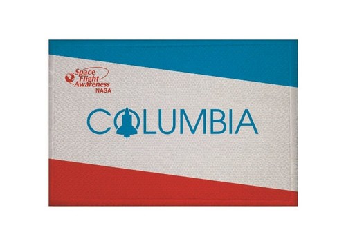 Aufnäher nasa columbia - aufnäher,