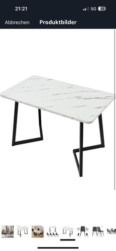 Ymkua esstisch 117x68x75 cm - ymkua,