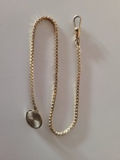 Goldene Taschenuhrkette