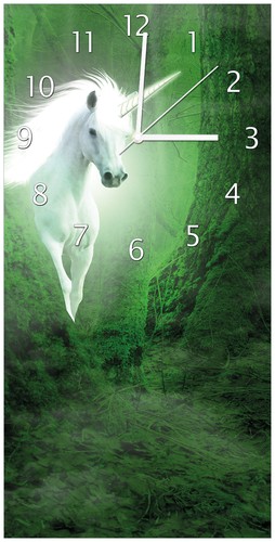 Wallario wanduhr aus glas - wallario,