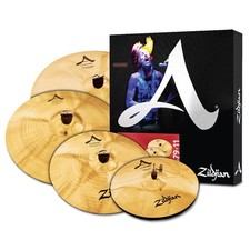 Zildjian A Custom Set Satz Hi-Hat Crash Ride Brilliant Becken Cymbal Schlagzeug
