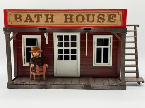 Playmobil western bath house - playmobil,