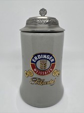 Erdinger Weissbräu Pikantus Weizenbock Bierkrug 0,5l + Zinndeckel