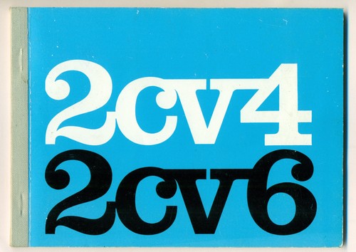 Citroen 2cv 4 - citroen, 6